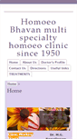 Mobile Screenshot of homoeobhavan.com